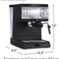 15 Bar Espresso Machine Cappuccino Mocha & Latte Maker W/ FROTHE Hamilton Beach