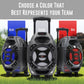 Rechargeable Portable Speaker | 8" Woofer | 2,600 Watts | Bluetooth, AUX - BLUE