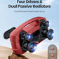 IPX7 Waterproof Bluetooth Speaker, 40W Portable Wireless Speaker, 32H Playtime