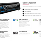 Pioneer DEH-S4250BT CD & Digital Media Receiver with Dual Bluetooth – NEW