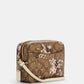 AUTHENTIC COACH MINI CAMERA WOMEN BAG W/ EVERGREEN FLORAL PRINT DESIGN NEW W TAG