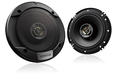 Kenwood KFC-S1666 300w 6.5" 2-rigting-motorluidsprekers vir deure 2 PARE