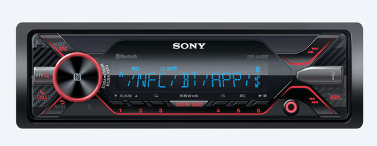 Sony DSXA410 BT Single-DIN USB AUX InDash Radio Digital Bluetooth Media Receiver