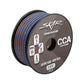NEW Skar Audio 14 Gauge CCA Car Audio Speaker Wire - 100 Feet (Matte Brown/Blue)