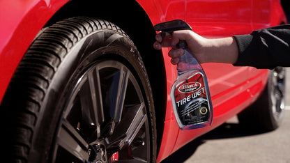 Black Magic Wet Tire Spray Shine BM23 Verbetering Beskermende Aantrekkingskrag, 23 oz.