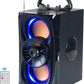 Bluetooth Speaker, Portable Wireless Speakers with Lights  2 Subwoofer FM I NEW