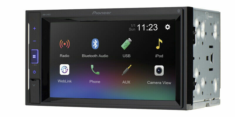 Pioneer DMH Double 2 DIN MP3/WMA 6.2" LCD Bluetooth