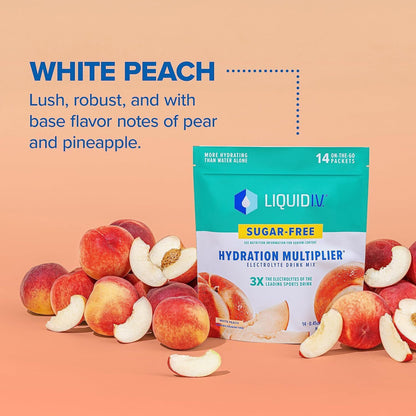 Liquid IV Hydration Multiplier Poeierpakkies Elektrolietdrankie Maklik Mengbaar - 14st
