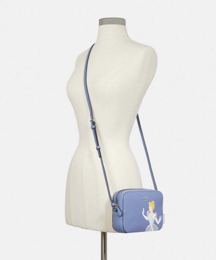 COACH X DISNEY CINDERELLA PRINT MINI CAMERA BAG  LIMITED EDITION