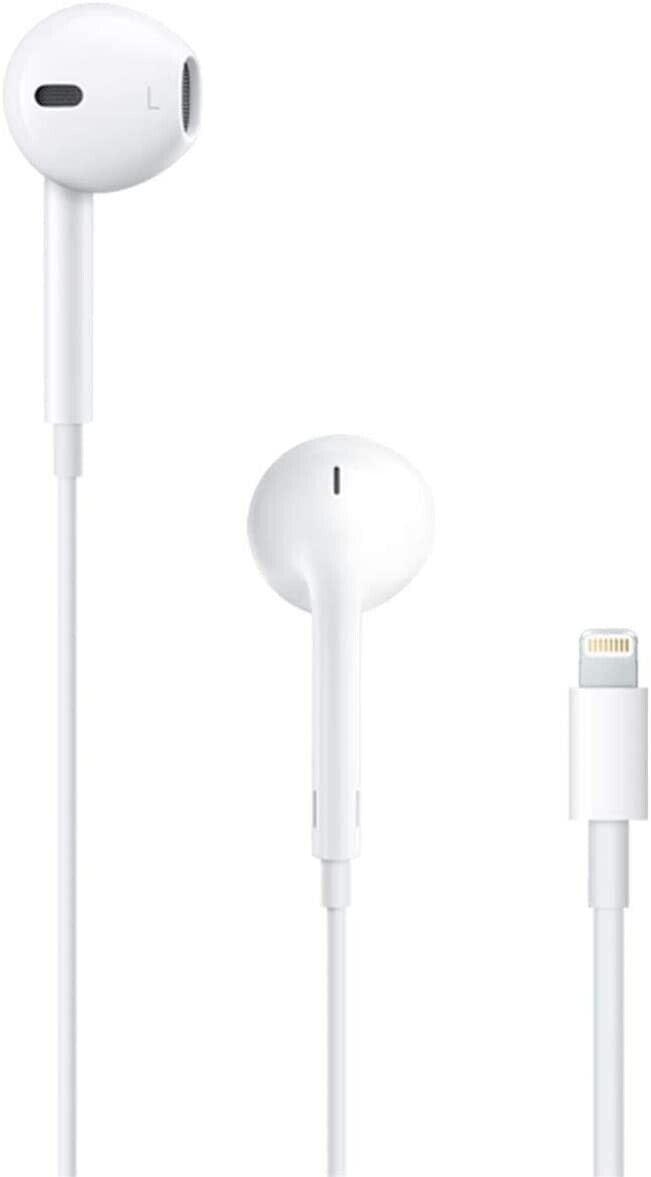 Apple EarPods Headphones with Lightning Connector Microphone w Built-in Remote
