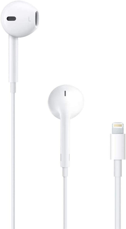 Apple EarPods-oorfone met weerligkonnektor-mikrofoon met ingeboude afstandbeheer