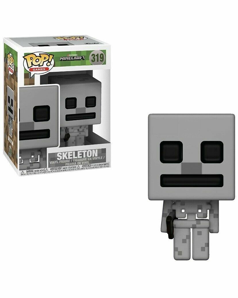 FUNKO POP! Games: Minecraft - SKELETON(319) Collectible Figure - NEW
