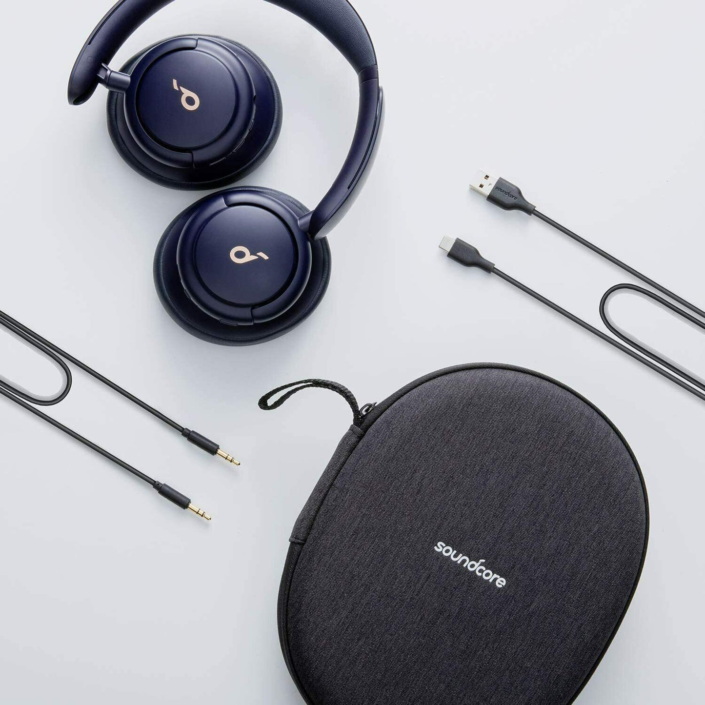 Anker Soundcore Life Q30 Wireless Over Ear Headphone Bluetooth ANC  w/APP BLUE