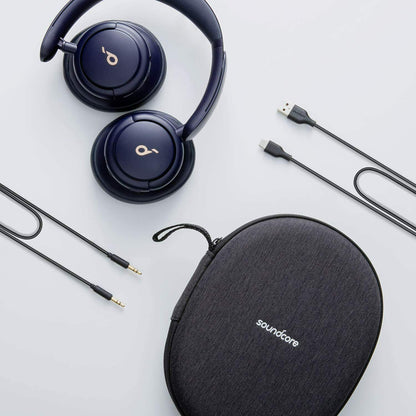 Anker Soundcore Life Q30 Draadlose Oorkop-koptelefoon Bluetooth ANC met APP BLOU