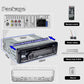 Single Din Car Stereo CDDVD Player Bluetooth FM/AM/RDS Radio USB SD AUX Receiver