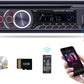 Single Din Car Radio CD Player, Car DVD Player with Bluetooth Hands-Free Calling