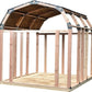 EZBUILDER 50 Structurally Stronger Truss Design Easy Shed Kit Builds 6in–14in