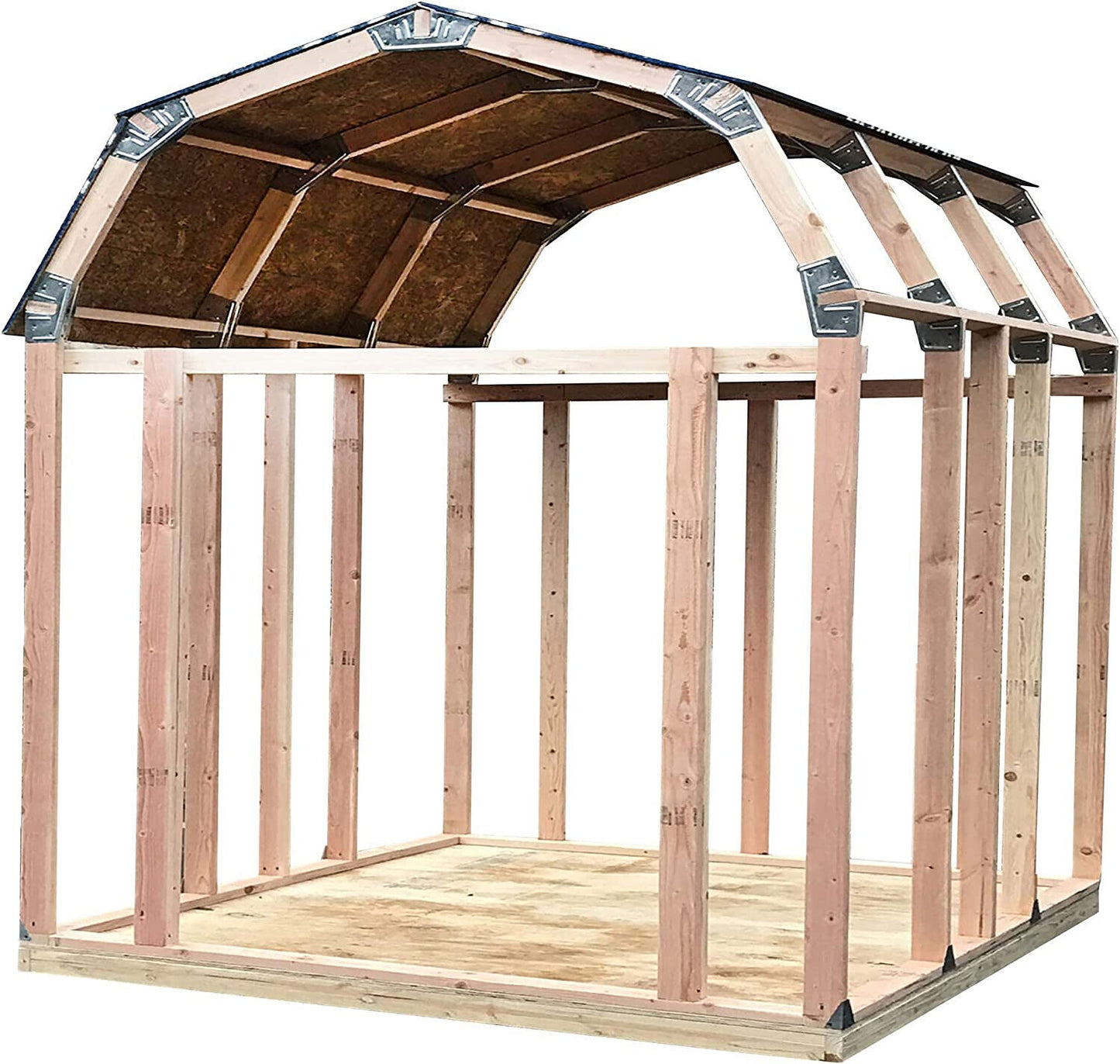 EZBUILDER 50 Structurally Stronger Truss Design Easy Shed Kit Builds 6in–14in
