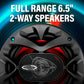 BOSS Audio System CH6520 Car Black Speakers - 250 Watts 125 Watts Each, 6.5 INCH