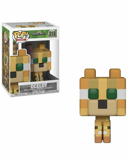 FUNKO POP! Speletjies: Minecraft - OSELOOT (318) Versamelfiguur - NUUT