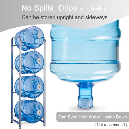 5 Gallon Waterkan Dop 55mm Waterbotteldoppies Silikoon Herbruikbare Botteldeksels 6PK