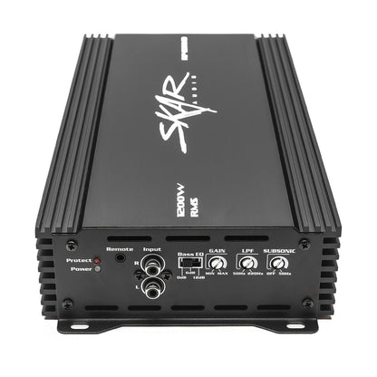 NUWE SKAR AUDIO RP-1200.1D 1600 WATT MAKSIMALE KRAG KLAS D MONOBLOK SUB-VERSTERKER