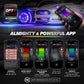 Aura Pro Double Row CAR LED Lights Interior with Smart APP Control Ambient Light