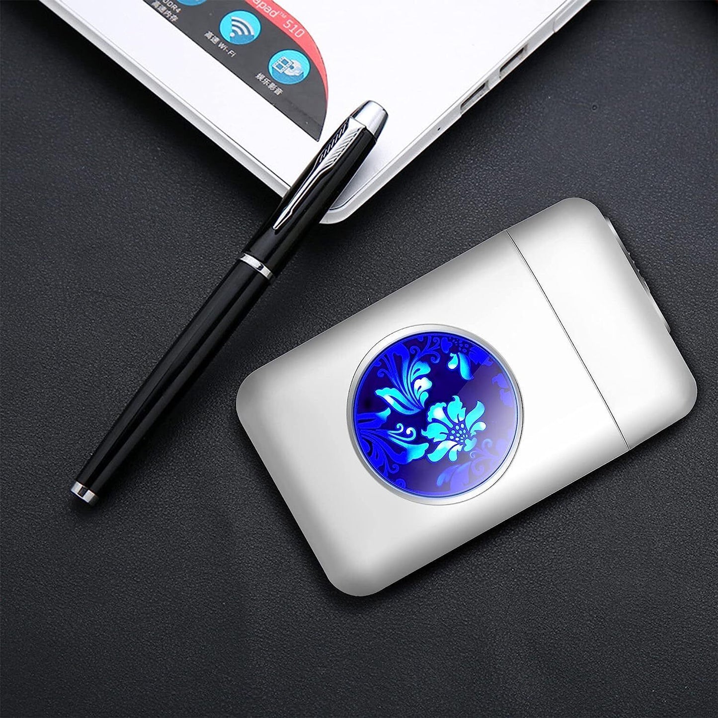 Cigarette Case with Smell Proof Lighter King Size Cigarettes Holder
