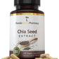 Chia Seed Extract Capsules 10:1 (120 Capsules) 500 mg per Capsule, 1000 mg Serv