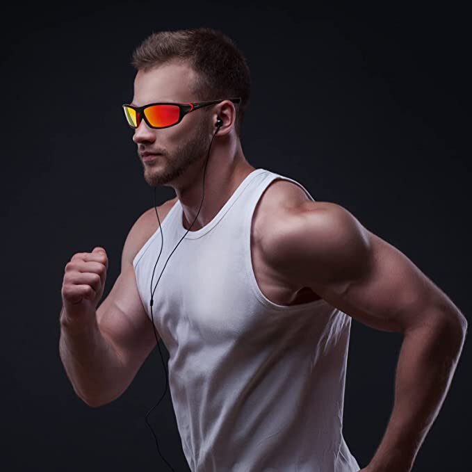 4 Pairs Unisex Polarized Sunglasses UV Protection Sports Driving Glasses Sports