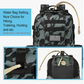 Tactical Military Army Rucksack 60L Assault Detachable Molle Backpack BLKBLUPATC