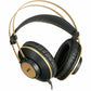 AKG Pro Audio K92 Over-Ear, Closed-Back, Studio Headphones, Matte Black and Gold