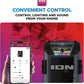 ION Block Rocker XL - Portable Bluetooth Outdoor Party Karaoke Speaker 220 Watts
