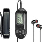 FM Walkman Radio, Mini Digital Tuning Portable Radio with Headphones Belt Clip