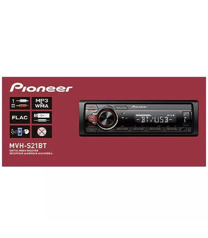 Pioneer MVH-S21BT Stereo Enkel-DIN Bluetooth In-Dash USB MP3 Hulpmiddel AM/FM