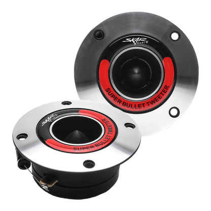 NUWE SKAR AUDIO VX175-ST 1.75-DUIM 400 WATT ALUMINIUM KOËL SUPER TWEETERS - PAAR