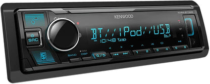 Kenwood K MMBT328 In-Dash Enkel DIN AUX USB Bluetooth Digitale Media Ontvanger
