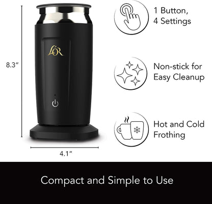 L'OR Barista System Melkskuimer Komplimentêre Verskeidenheid Koffie & Espresso