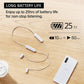 NEW BLUE Sony WC100 Wireless in-Ear Bluetooth Headphones with Built-in Mic -
