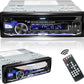 Single Din Car Stereo CDDVD Player Bluetooth FM/AM/RDS Radio USB SD AUX Receiver
