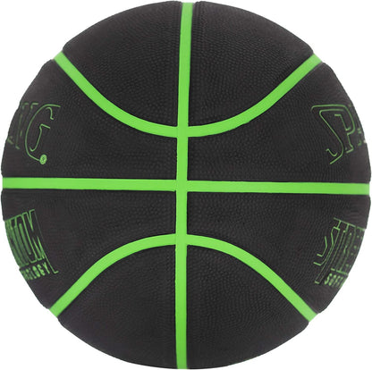 SPALDING Straat NEON GROEN PHANTOM Binne Buite Basketbal Grootte 29.5" I NUUT