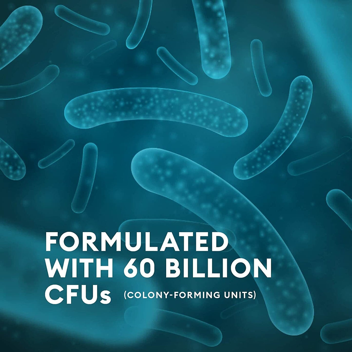 Probiotics for Women and Men, Natural, 60 Billion CFU - Probiotic Supplement