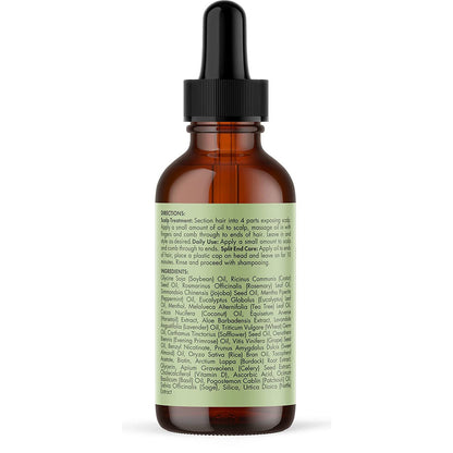 Mielle Organics Rosemary Mint Scalp & Hair Strengthening Oil With Biotin I NUUT