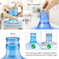 5 Gallon Water Jug Cap 55mm Water Bottle Caps Silicone Reusable Bottles Lids 6PK