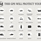 LandAirSea 54 GPS Tracker, Waterproof Magnet Mount. Full Global Coverage. 4G