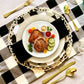 Gold Silverware Set 24Pieces Gold Forged Stainless Steel GOLD Flatware Set I NEW