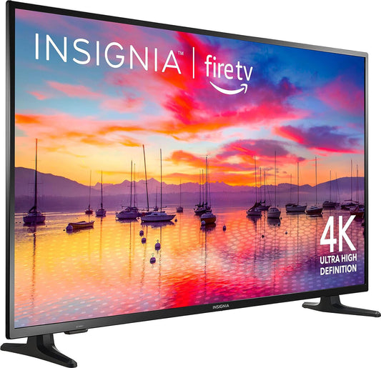 INSIGNIA 50-inch Class F Series LED 4K UHD Smart Fire TV Alexa Voice Remote