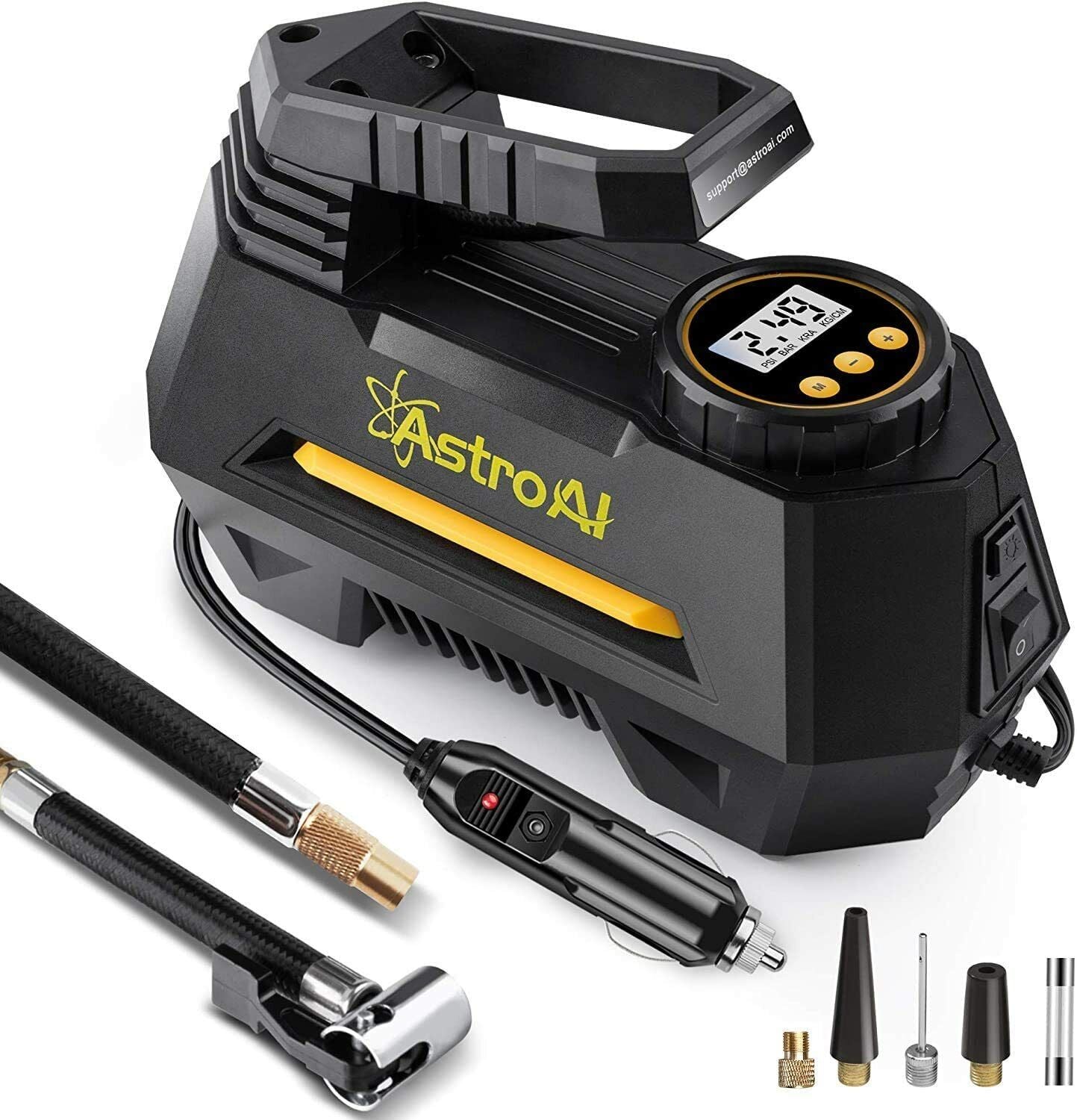 Air Compressor Tire Inflator Portable Air Pump for Car Tires 12V DC Auto Tire