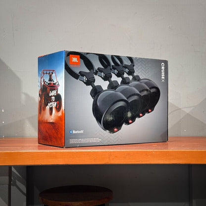 SPLINTERNUWE CRUISE X Weerbestande 4-kanaal UTV Motor Audio LUID Sprekerstelsel