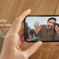Ring Video Doorbell - 1080p HD video, improved motion detection, Satin Nickel